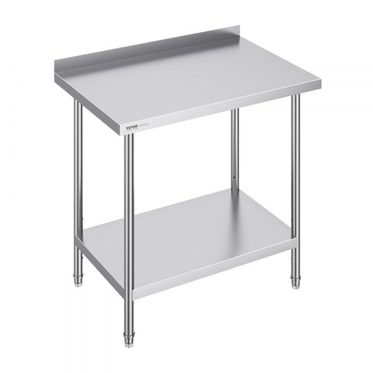 HET-24*36-L - Durable 24"x36" Stainless Steel Work Table for Versatile Use