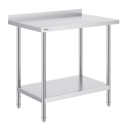 HET-24*36-L - Durable 24"x36" Stainless Steel Work Table for Versatile Use