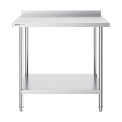HET-24*36-L - Durable 24"x36" Stainless Steel Work Table for Versatile Use