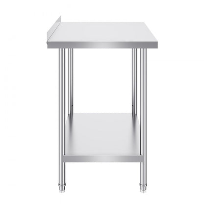 HET-24*36-L - Durable 24"x36" Stainless Steel Work Table for Versatile Use