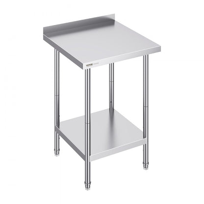 GZT610*610TH - Adjustable 24" Stainless Steel Work Table for Heavy-Duty Use