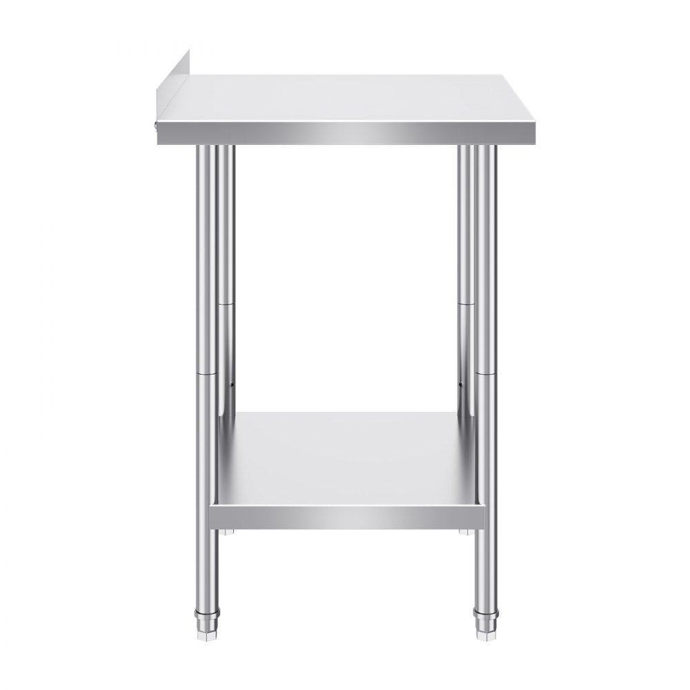 GZT610*610TH - Adjustable 24" Stainless Steel Work Table for Heavy-Duty Use