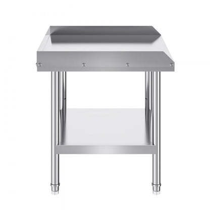 SKT710*610T - VEVOR 24x28x26 Inch Stainless Steel Work Table with Backsplash