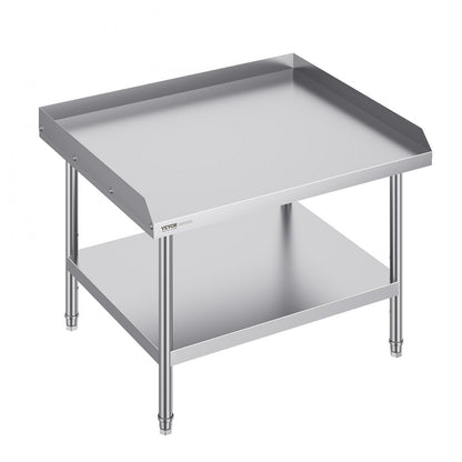 SKT910*760T - Commercial 30"x36" Stainless Steel Work Table with Backsplash