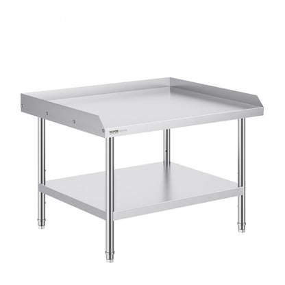 SKT910*760T - Commercial 30"x36" Stainless Steel Work Table with Backsplash