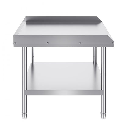 SKT910*760T - Commercial 30"x36" Stainless Steel Work Table with Backsplash