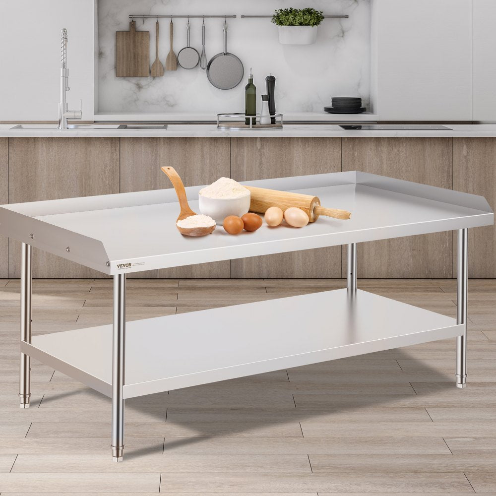 SKT1520*760T - 30x60 Inch Durable Stainless Steel Work Table for Busy Kitchens