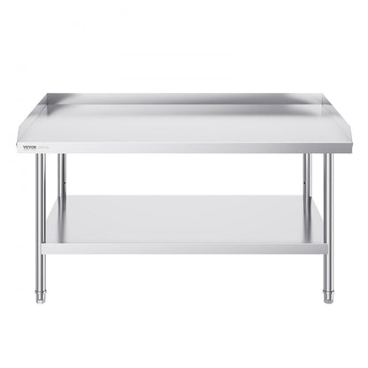 SKT1220*760T - 30"x48" VEVOR Stainless Steel Prep Table with Adjustable Height