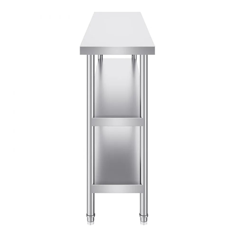 SCGZT1520*355T - 14x60x34 Inch VEVOR Stainless Steel Food Prep Table
