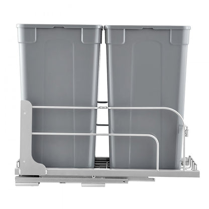 BB-LM27L02 - 27QT Double Pull-Out Kitchen Trash Can with Soft-Close Mechanism