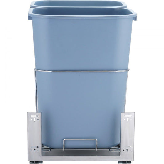 YC1352SY - 35Lx2 Dual Bin Pull-Out Trash Can for Easy Recycling