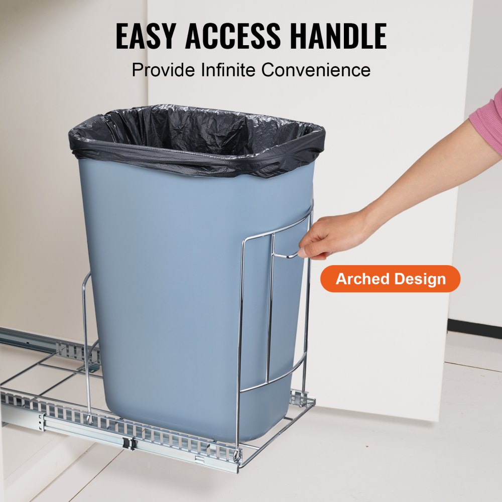LX-C9277 - VEVOR Under-Mount Pull-Out Trash Can for Tidy Kitchens