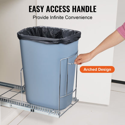 LX-C9277 - VEVOR Under-Mount Pull-Out Trash Can for Tidy Kitchens