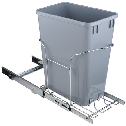 YC1301LF - 29L Under-Counter Pull-Out Trash Can with Smooth Gliding Mechanism