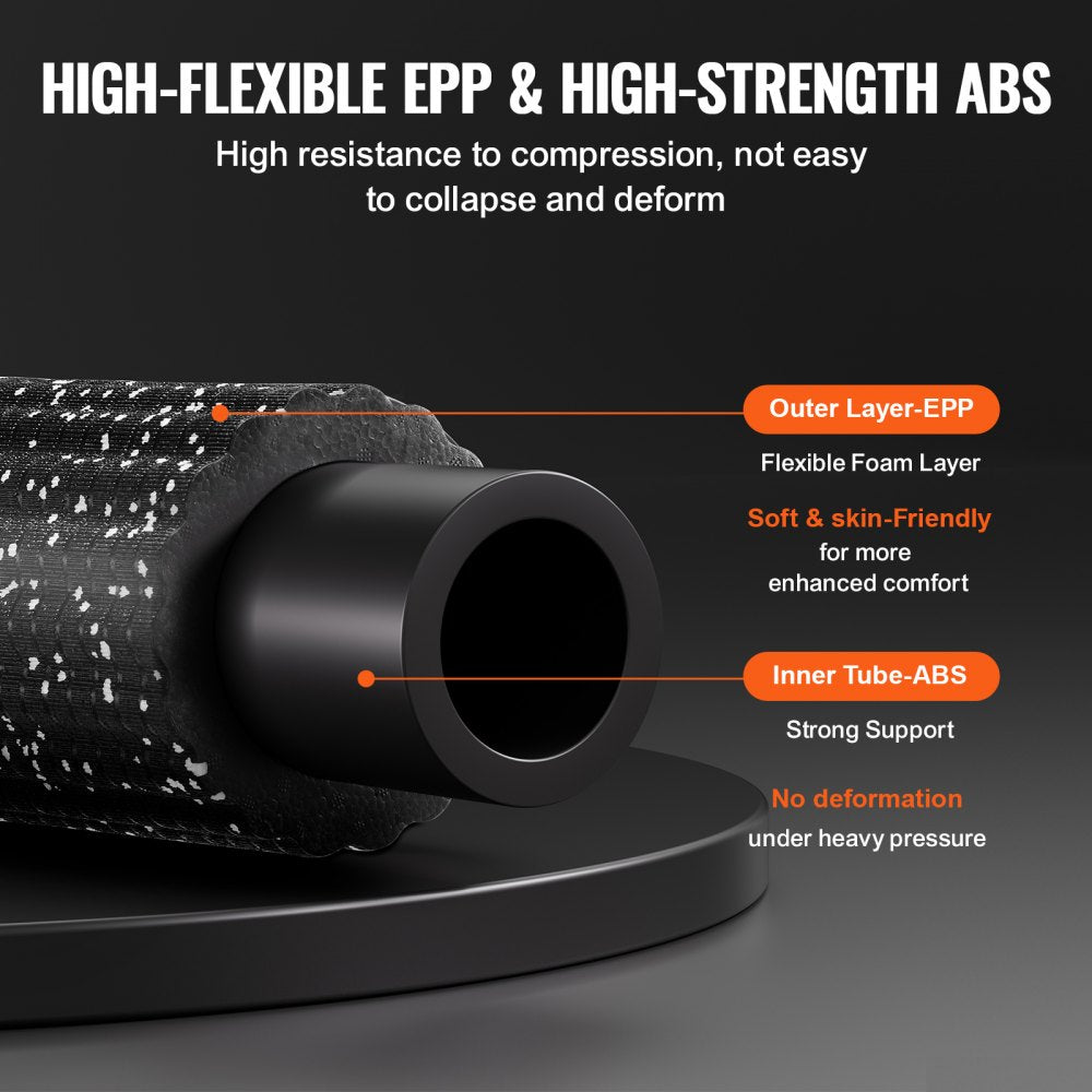 HY-5002 - Portable 6x16" Vibrating Foam Roller with 4 Vibration Levels