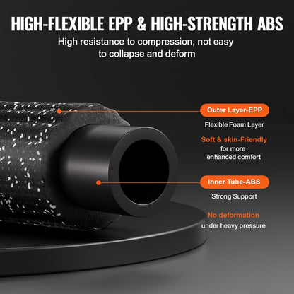 HY-5002 - Portable 6x16" Vibrating Foam Roller with 4 Vibration Levels