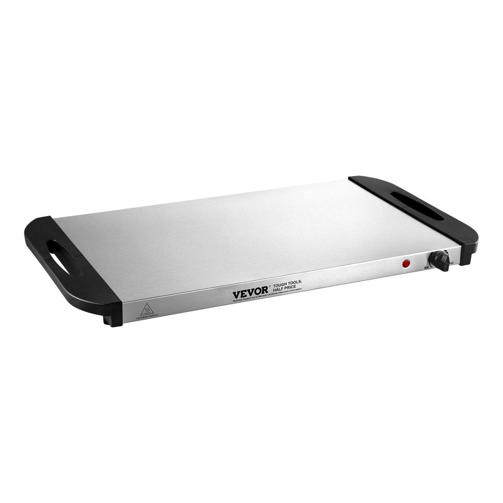 HD9003A - Durable Stainless Steel Electric Warming Tray for Parties