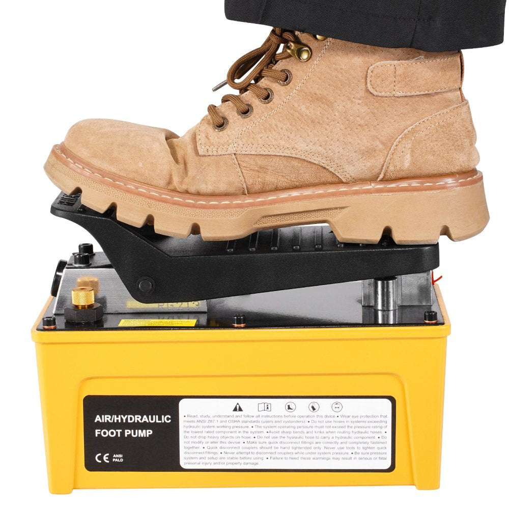 TL-A5102 - 10,000 PSI Durable Air Hydraulic Foot Pump with Easy Controls