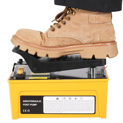 TL-A5102 - 10,000 PSI Durable Air Hydraulic Foot Pump with Easy Controls