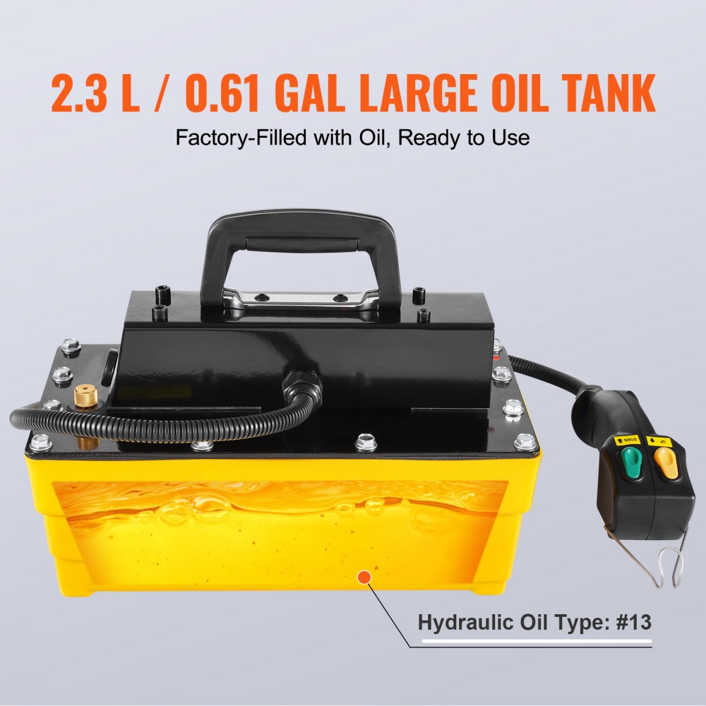 TL-A5121 - 10,000 PSI Air Hydraulic Pump with Remote Control
