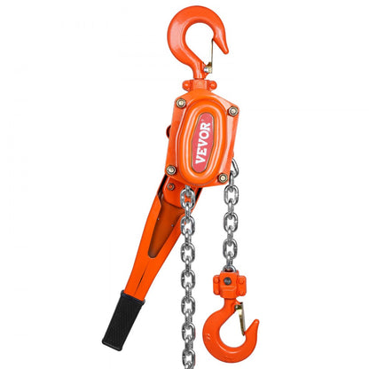 010898028107 - Heavy-Duty 1.5 Ton Chain Hoist with Safety Brake System