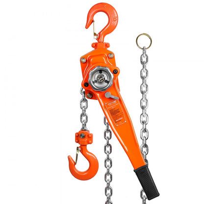010212957920 - Durable 20FT VEVOR 3300lbs Manual Chain Hoist for Heavy Loads