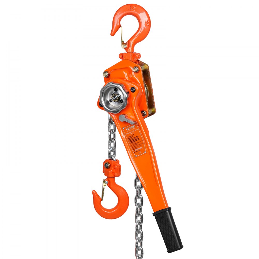 010212957920 - Durable 20FT VEVOR 3300lbs Manual Chain Hoist for Heavy Loads