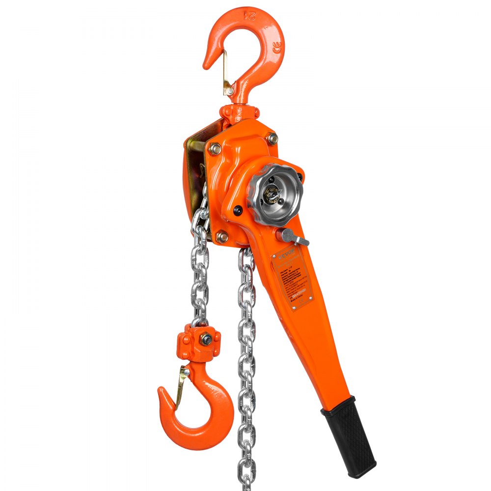 010212957920 - Durable 20FT VEVOR 3300lbs Manual Chain Hoist for Heavy Loads