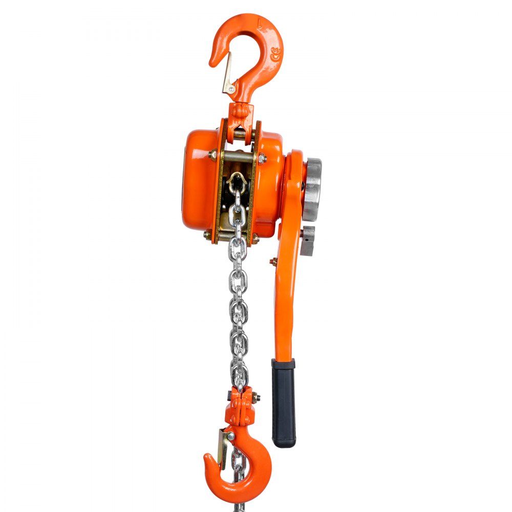 010626902746 - 1650 lbs VEVOR Chain Hoist with 10 ft Lift and 360° Hook