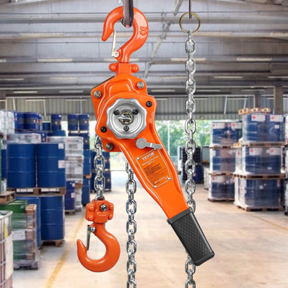 010475864486 - 5ft G80 Steel Chain Lift, 1650 lbs Capacity