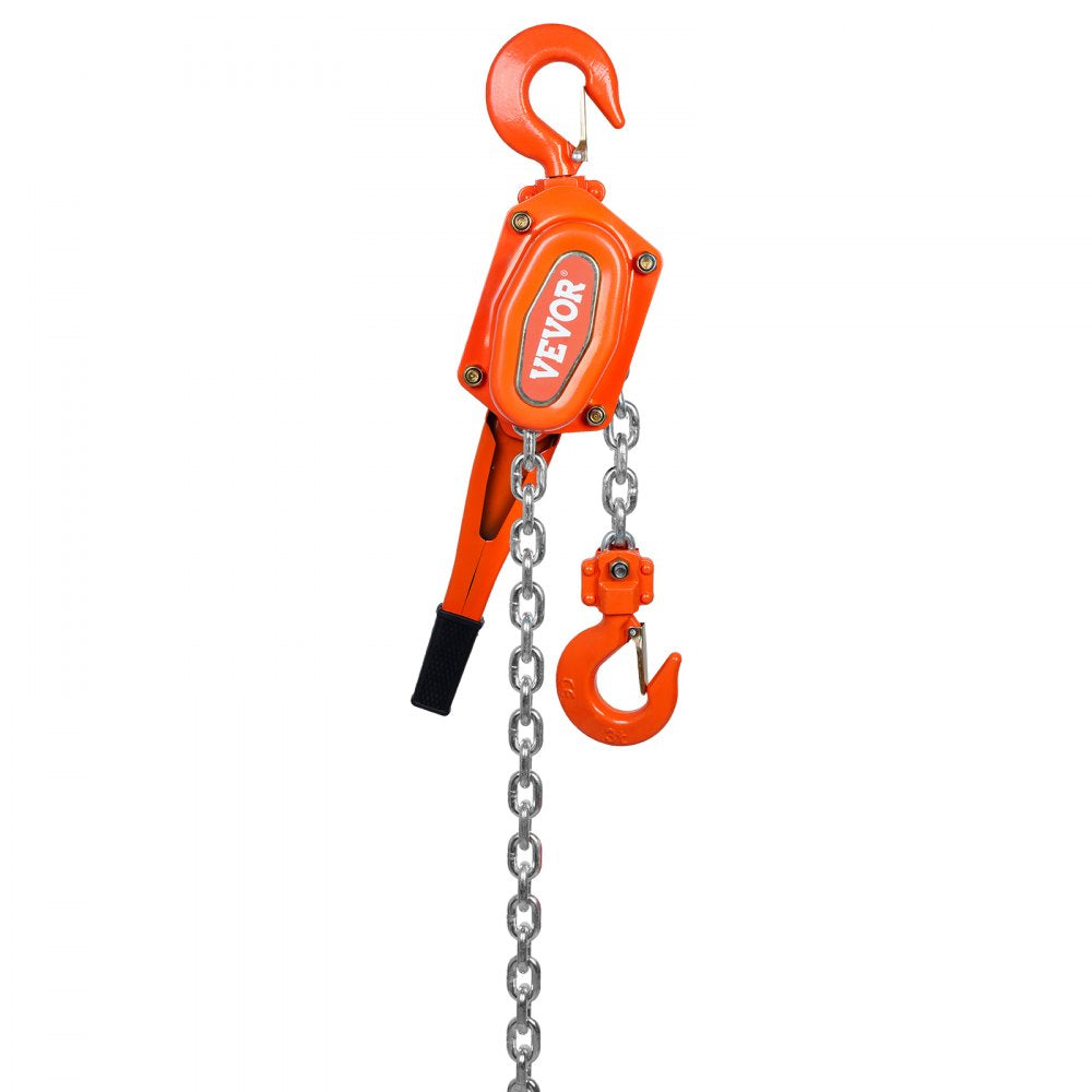 010857954207 - 3 Ton Manual Chain Hoist with 20ft Chain & 360° Hook