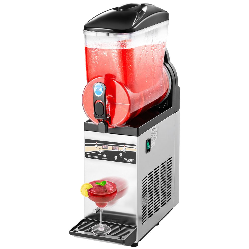 X-150 - 15L Stainless Steel Slushy Machine for Drinks & Cocktails