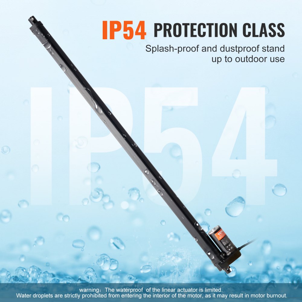 OK648-1000N - 12V Linear Actuator 20" for Heavy-Duty Lifting