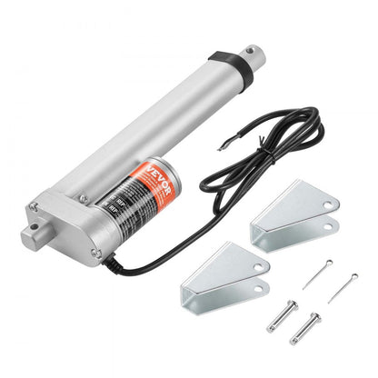 OK648-1000N - 12V Linear Actuator, 6" Stroke, IP54 Waterproof