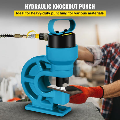010835142154 - Heavy-Duty Hydraulic Punch Tool for Metal, 3.74” Throat Depth