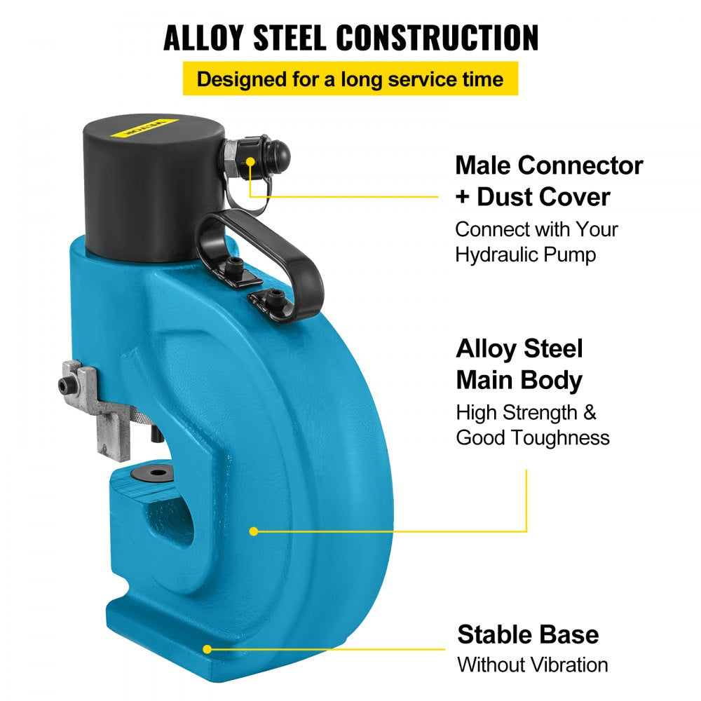 010266859282 - 35T Hydraulic Hole Puncher for Metal Plates