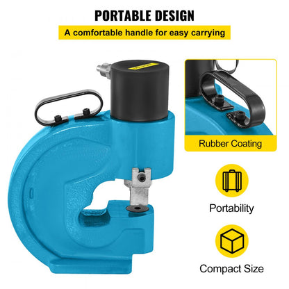 010266859282 - 35T Hydraulic Hole Puncher for Metal Plates