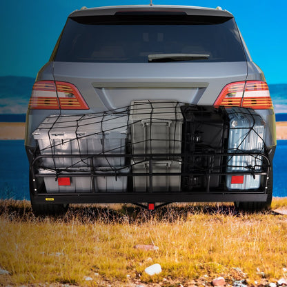 010712468533 - 60x24 Folding Steel Cargo Carrier with 400 lbs Capacity