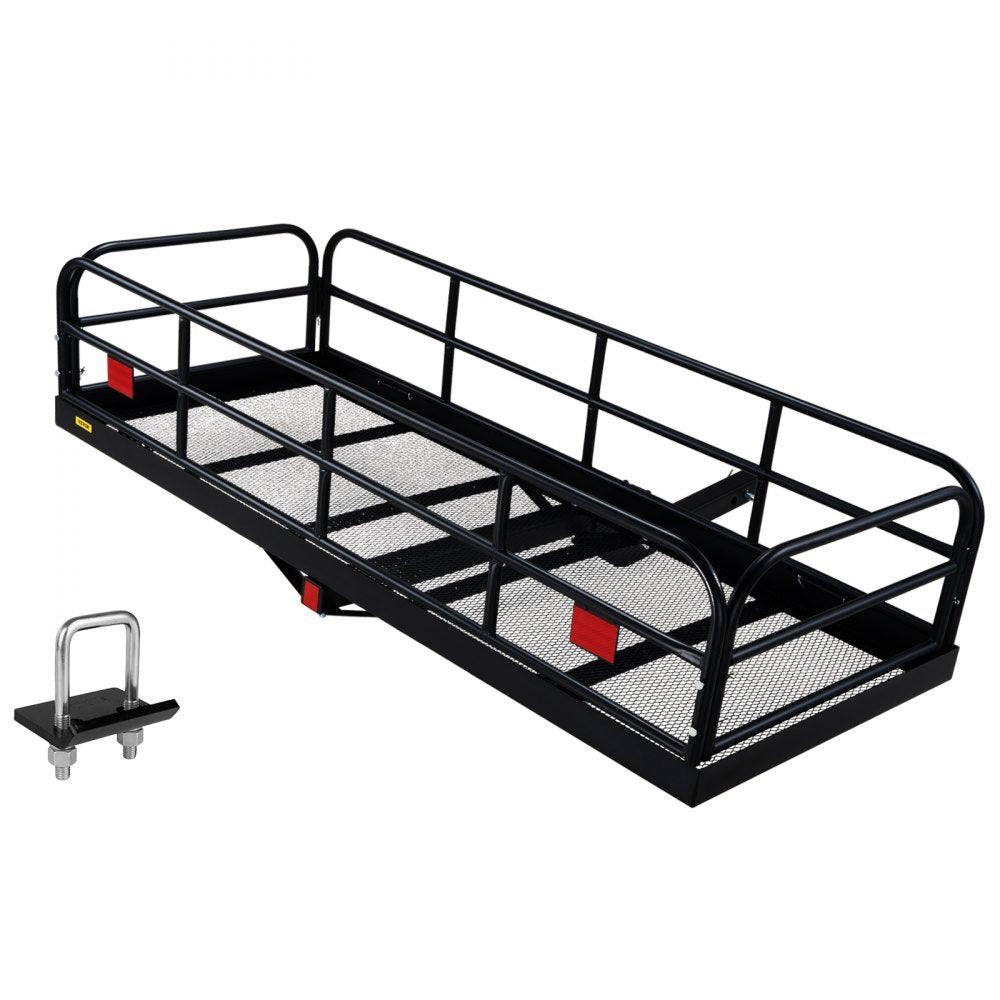 010712468533 - 60x24 Folding Steel Cargo Carrier with 400 lbs Capacity