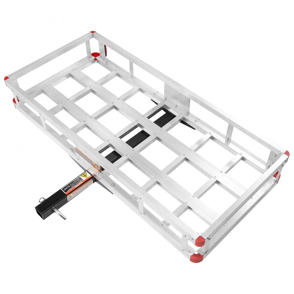 010728577824 - 49.4"x22.4" Aluminum Hitch Cargo Carrier, 500 lbs Capacity