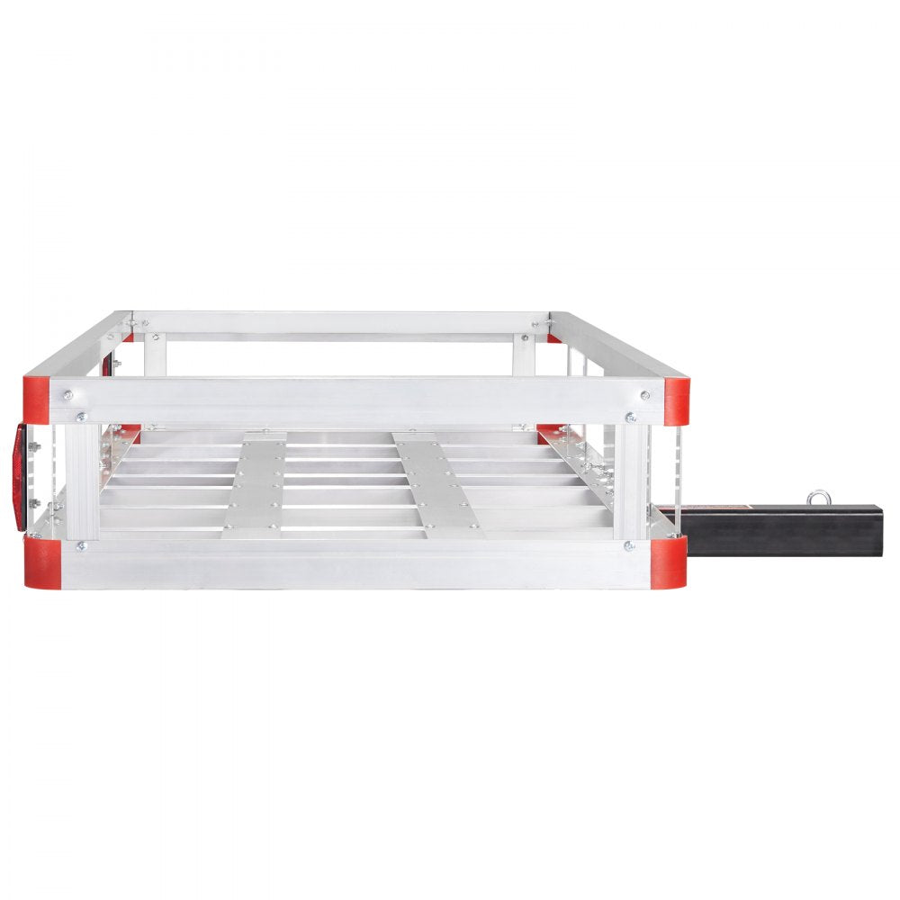 010728577824 - 49.4"x22.4" Aluminum Hitch Cargo Carrier, 500 lbs Capacity