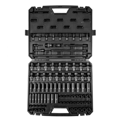 YX7982002 - 90-Piece Durable Impact Socket Set for Power Tools
