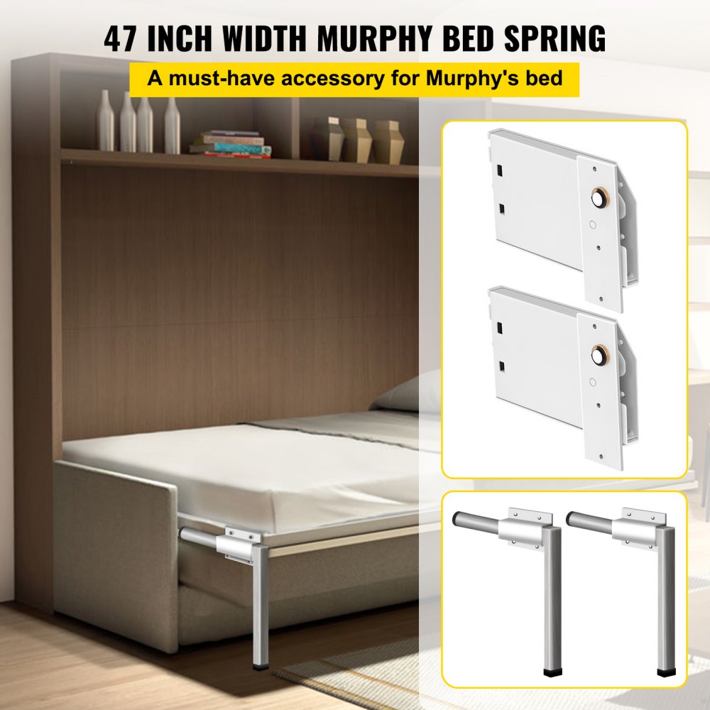 VV-CJ-CFCJ - Durable Iron Wall Bed Mechanism for Queen & Twin Sizes