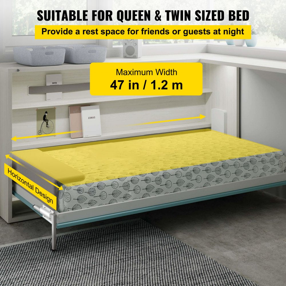 VV-CJ-CFCJ - Durable Iron Wall Bed Mechanism for Queen & Twin Sizes