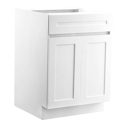 KLCC-02 - Premium White Shaker Base Cabinet with Soft Close Features