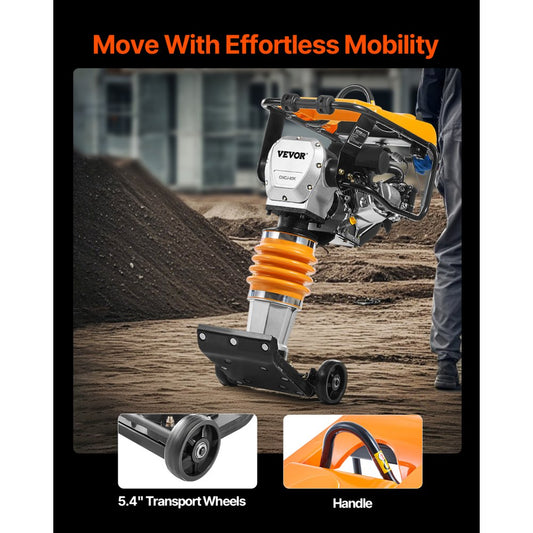 CNCJ-80K-1 - 6.5 HP Vibratory Rammer with 3500 lbs Impact Force