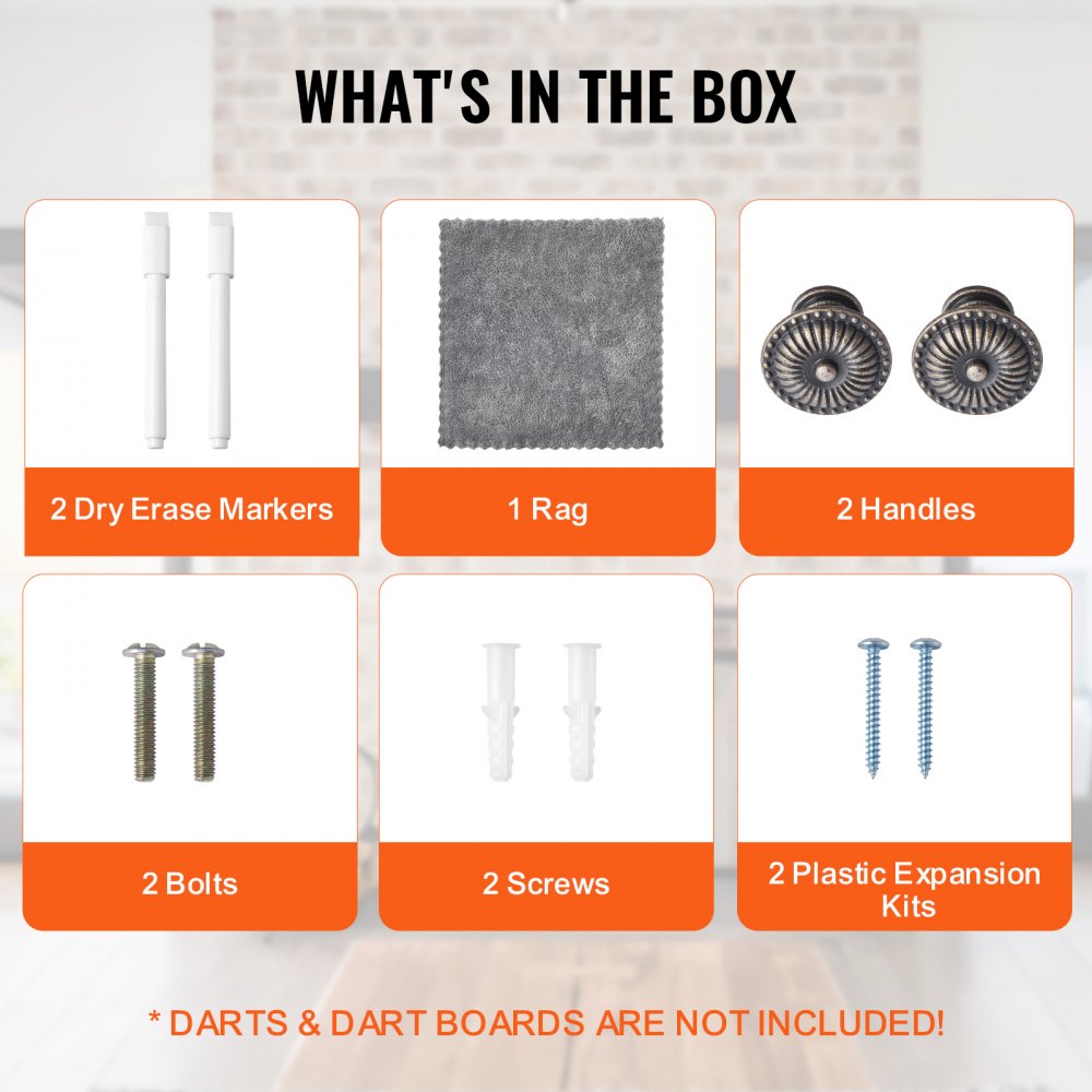 VDC12 - Elegant Solid Wood Dartboard Cabinet for 18" Bristle Boards