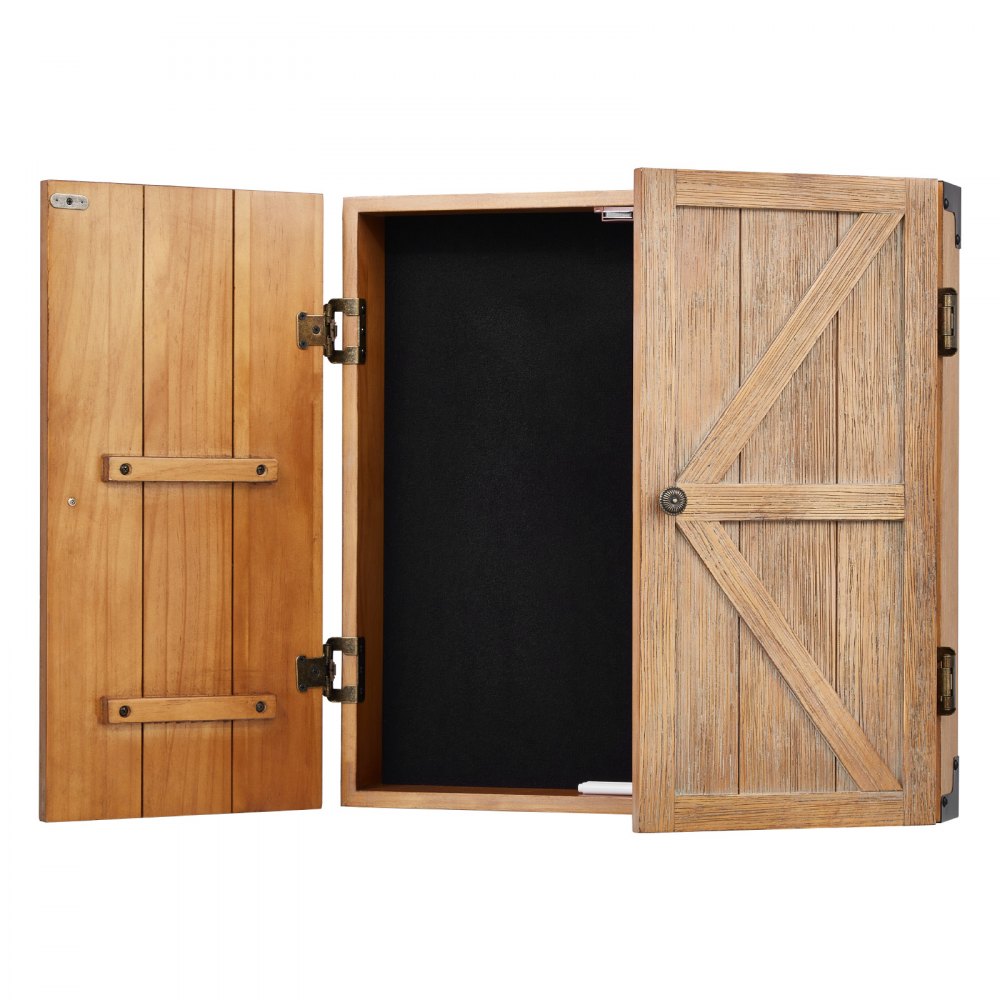 VDC12 - Elegant Solid Wood Dartboard Cabinet for 18" Bristle Boards