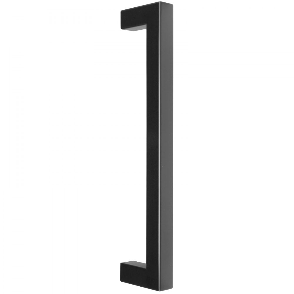 6003-128mm-black - Matte Black Square Cabinet Pulls for Modern Kitchens