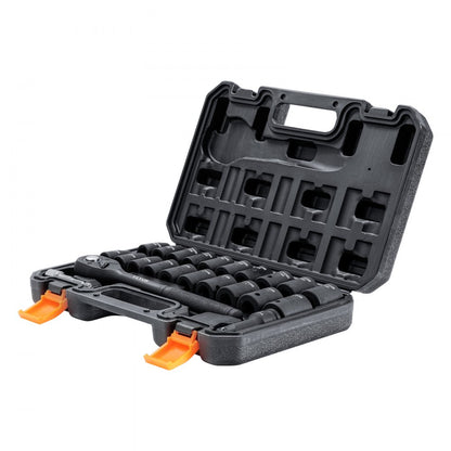 SS213823A - 23-Piece Cr-V Impact Socket Set for Heavy-Duty Tasks